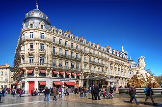Vue de Montpellier