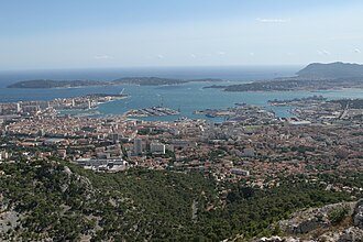 Vue de Toulon